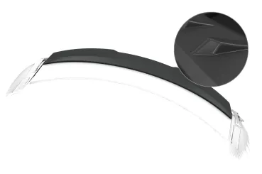 CSR Heckspoiler | Heckflügel mit ABE für Opel Insignia B GrandSport OPC-Line HF180-L Lackierung erforderlich (unlackiert)