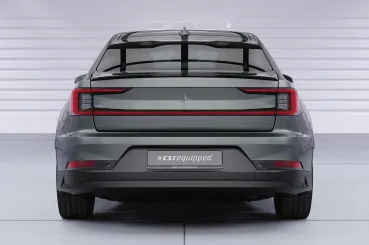 CSR Heckspoiler | Heckflügel mit ABE für Polestar 2 HF104-M Carbon Look matt strukturiert (keine Lackierung erforderlich)