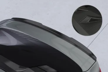 CSR Heckspoiler | Heckflügel mit ABE für Polestar 2 HF104-M Carbon Look matt strukturiert (keine Lackierung erforderlich)