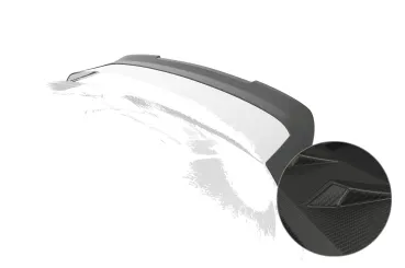 CSR Heckspoiler | Heckflügel mit ABE für Porsche 911/997 Turbo /Turbo S HF931-M Carbon Look matt strukturiert (keine Lackierung erforderlich)