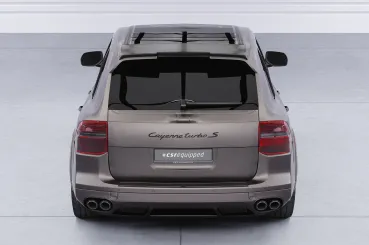 CSR Heckspoiler | Heckflügel mit ABE für Porsche Cayenne (Typ 9PA) Turbo HF137-K Kupfer matt (keine Lackierung erforderlich)