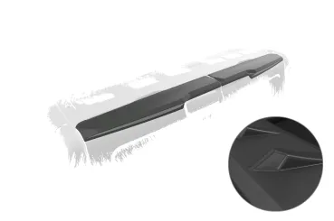 CSR Heckspoiler | Heckflügel mit ABE für Renault Trafic III HF071-L Lackierung erforderlich (unlackiert)