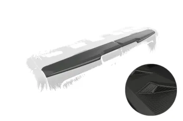 CSR Heckspoiler | Heckflügel mit ABE für Renault Trafic III HF071-M Carbon Look matt strukturiert (keine Lackierung erforderlich)