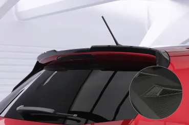 CSR Heckspoiler | Heckflügel mit ABE für Seat Ibiza 5 (6F) HF206-M Carbon Look matt strukturiert (keine Lackierung erforderlich)