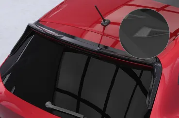 CSR Heckspoiler | Heckflügel mit ABE für Seat Ibiza 5 (6F) HF209-S Strukturiert schwarz matt (keine Lackierung erforderlich)