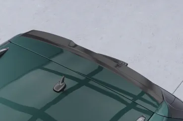 CSR Heckspoiler | Heckflügel mit ABE für Seat Tarraco HF244-S Strukturiert schwarz matt (keine Lackierung erforderlich)