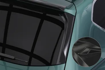 CSR Heckspoiler | Heckflügel mit ABE für Seat Tarraco HF245-G Glossy schwarz Hochglanz (keine Lackierung erforderlich)