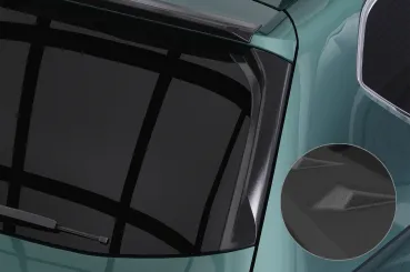 CSR Heckspoiler | Heckflügel mit ABE für Seat Tarraco HF245-S Strukturiert schwarz matt (keine Lackierung erforderlich)