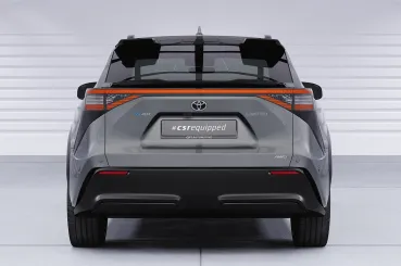 CSR Heckspoiler | Heckflügel mit ABE für Toyota bZ4X / Subaru Solterra HF174-C Carbon Look Hochglanz (keine Lackierung erforderlich)