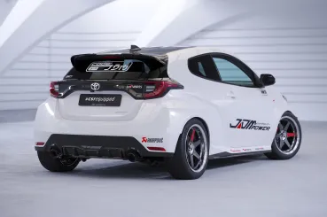 CSR Heckspoiler | Heckflügel mit ABE für Toyota GR Yaris (XP21) HF844-C Carbon Look Hochglanz (keine Lackierung erforderlich)