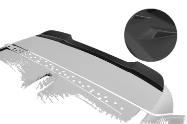 CSR Heckspoiler | Heckflügel mit ABE für Volvo V90 HF339-L Lackierung erforderlich (unlackiert)