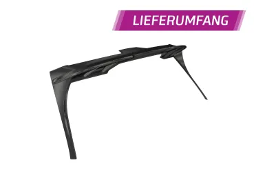 CSR Heckspoiler | Heckflügel mit ABE für VW Golf 7 (Typ AU) HF912-L Lackierung erforderlich (unlackiert)