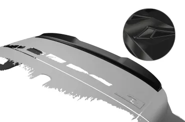 CSR Heckspoiler | Heckflügel mit ABE für VW Tayron HF298-G Glossy schwarz Hochglanz (keine Lackierung erforderlich)