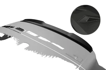 CSR Heckspoiler | Heckflügel mit ABE für VW Tayron HF298-M Carbon Look matt strukturiert (keine Lackierung erforderlich)