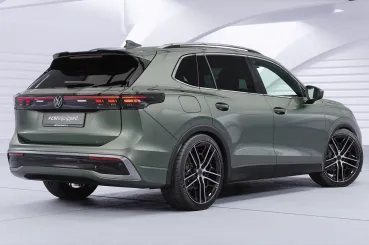 CSR Heckspoiler | Heckflügel mit ABE für VW Tiguan 3 HF268-G Glossy schwarz Hochglanz (keine Lackierung erforderlich)