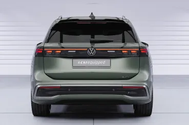 CSR Heckspoiler | Heckflügel mit ABE für VW Tiguan 3 HF268-G Glossy schwarz Hochglanz (keine Lackierung erforderlich)
