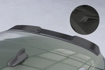 CSR Heckspoiler | Heckflügel mit ABE für VW Tiguan 3 HF268-M Carbon Look matt strukturiert (keine Lackierung erforderlich)