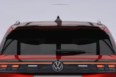 CSR Heckspoiler | Heckflügel mit ABE für VW Tiguan 3 R-Line HF249-L schwarz matt (Lackierung erforderlich)