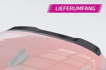 CSR Heckspoiler | Heckflügel mit ABE für VW Tiguan 3 R-Line HF249-G Glossy schwarz Hochglanz (keine Lackierung erforderlich)