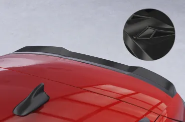 CSR Heckspoiler | Heckflügel mit ABE für VW Tiguan 3 R-Line HF249-G Glossy schwarz Hochglanz (keine Lackierung erforderlich)