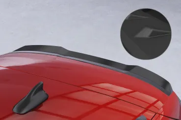 CSR Heckspoiler | Heckflügel mit ABE für VW Tiguan 3 R-Line HF249-S schwarz matt strukturiert (keine Lackierung erforderlich)
