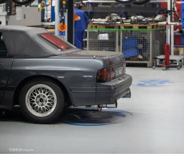 Fox Endschalldämpfer 1x100 Typ 10 rechts/links für Mazda RX-7 FC – Edelstahl, EG-Gutachten