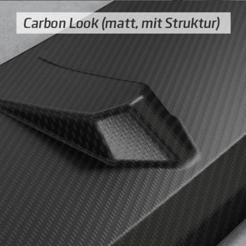 CSR Frontspoiler | Cup-Spoilerlippe mit ABE für Honda Civic FK7 (10. Gen) Sport CSL020-M Carbon Look matt strukturiert (keine Lackierung erforderlich)