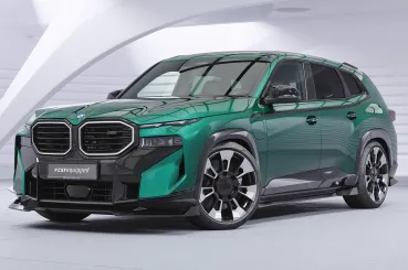 CSR Performance Flaps mit ABE für BMW XM G09 FP037-S Strukturiert schwarz matt (keine Lackierung erforderlich)