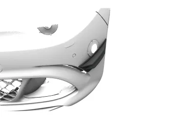 CSR Performance Flaps mit ABE für Alfa Romeo Giulia (Typ 952) Quadrifoglio FP042-S Strukturiert schwarz matt (keine Lackierung erforderlich)