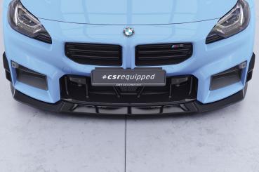 CSR Performance Flaps mit ABE für BMW M2 G87 Coupe FP041-S Strukturiert schwarz matt (keine Lackierung erforderlich)
