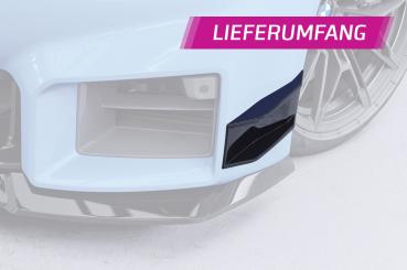 CSR Performance Flaps mit ABE für BMW M2 G87 Coupe FP041-L Lackierung erforderlich (unlackiert)