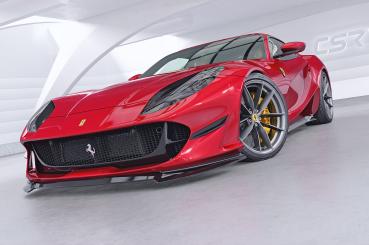 CSR Performance Flaps mit ABE für Ferrari 812 Superfast / GTS FP043-S Strukturiert schwarz matt (keine Lackierung erforderlich)