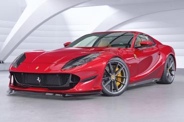 CSR Performance Flaps mit ABE für Ferrari 812 Superfast / GTS FP043-C Carbon Look Hochglanz (keine Lackierung erforderlich)