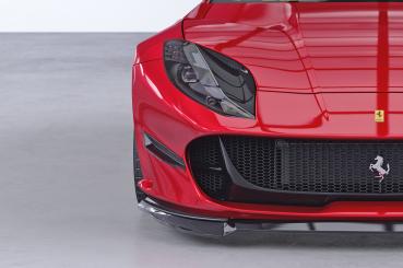 CSR Performance Flaps mit ABE für Ferrari 812 Superfast / GTS FP043-S Strukturiert schwarz matt (keine Lackierung erforderlich)