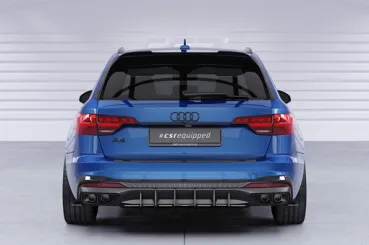 CSR Racing Diffusor | Heckansatz für Audi A4 B9 (Typ 8W) Avant S-Line HA407 Lackierung erforderlich (unlackiert)