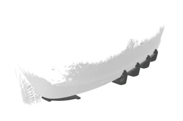 CSR Racing Diffusor | Heckansatz für Ford Fiesta MK8 HA390 Lackierung erforderlich