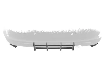 CSR Racing Diffusor | Heckansatz für Ford Fiesta MK8 HA390 Lackierung erforderlich