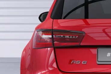 CSR Rücklichtblenden für Audi A6 C7 (Typ 4G) Avant RB018-L Lackierung erforderlich (unlackiert)