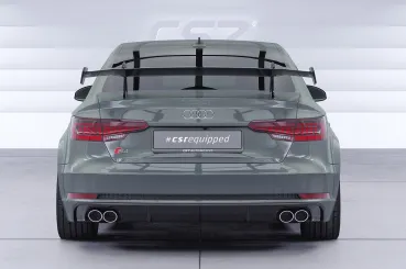 CSR Schwanenhals Heckflügel mit ABE für Audi A4 / S4 B9 (Typ 8W) Limousine SHF044-D02-F