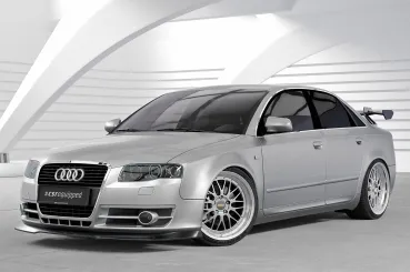 CSR Schwanenhals Heckflügel mit ABE für Audi A4 / S4 / RS4 B7 (Typ 8E) / Seat Exeo Limousine SHF010-D01-F