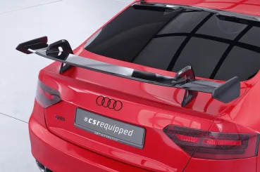 CSR Schwanenhals Heckflügel mit ABE für Audi A5 / S5 / RS5 (8T) Coupe SHF012-D02-F