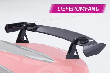 CSR Schwanenhals Heckflügel mit ABE für Audi A5 / S5 / RS5 (8T) Coupe SHF012-D02-F