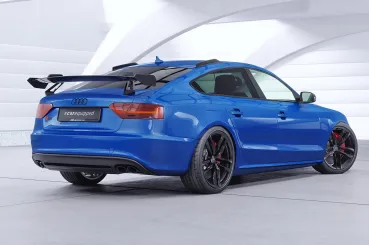 CSR Schwanenhals Heckflügel mit ABE für Audi A5 / S5 / RS5 (8T) Sportback SHF016-D01-F