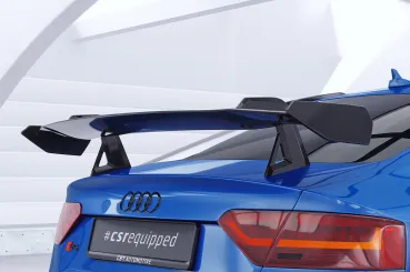 CSR Schwanenhals Heckflügel mit ABE für Audi A5 / S5 / RS5 (8T) Sportback SHF016-D02-F