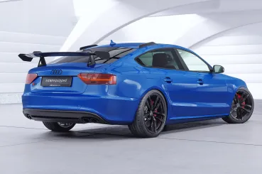 CSR Schwanenhals Heckflügel mit ABE für Audi A5 / S5 / RS5 (8T) Sportback SHF016-D02-F