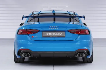 CSR Schwanenhals Heckflügel mit ABE für Audi A5 / S5 / RS5 (F5) Coupe SHF066-D01-F
