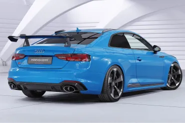 CSR Schwanenhals Heckflügel mit ABE für Audi A5 / S5 / RS5 (F5) Coupe SHF066-D02-F