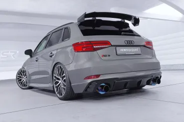 CSR Schwanenhals Heckflügel mit ABE für Audi RS3 (8VA) Sportback SHF080-F01