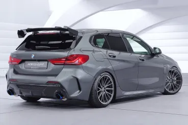 CSR Schwanenhals Heckflügel mit ABE für BMW 1er F40 Basis / M Sport SHF073-F01