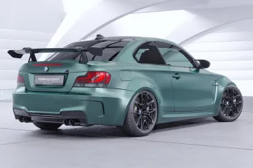 CSR Schwanenhals Heckflügel mit ABE für BMW 1er / M1 E82 Coupe SHF043-D02-F